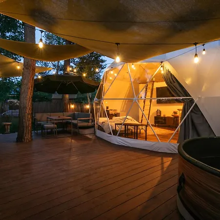 Tiché Místo Glamping Tente de luxe Slapy (Prague-West)