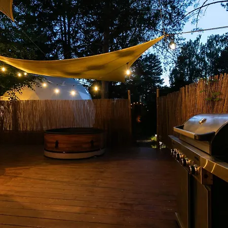 Tente de luxe Tiché Místo Glamping Slapy (Prague-West)