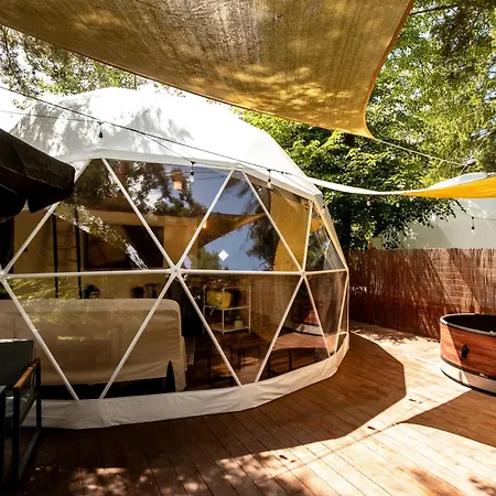 Tiché Místo Glamping Tente de luxe