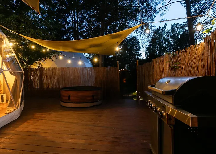 Οργανωμένο κάμπινγκ Tiche Misto Glamping Slapy (Prague-West)